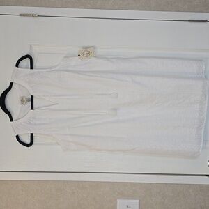 NWT lg st johms bay white lace dress